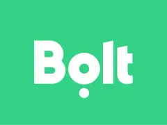 Logo Bolt. Rozpocznij własną działalność z Bolt, aplikacją ułatwiającą podróżowanie i dostawy.