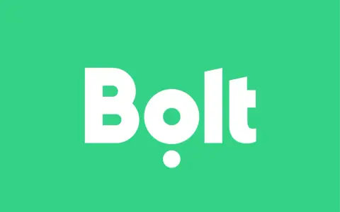 Logo Bolt. Rozpocznij własną działalność z Bolt, aplikacją ułatwiającą podróżowanie i dostawy.