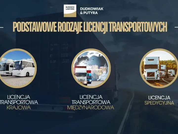 Trzy okręgi z pojazdami: autokary, ciężarówki z globusem i ciągniki siodłowe.