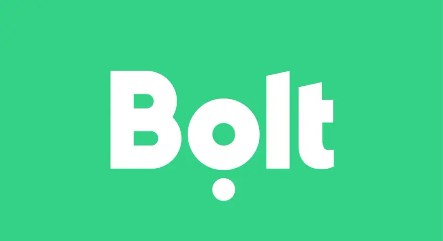 Logo Bolt. Rozpocznij własną działalność z Bolt, aplikacją ułatwiającą podróżowanie i dostawy.