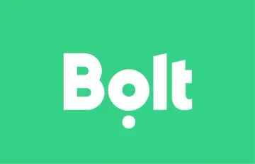 Logo Bolt. Rozpocznij własną działalność z Bolt, aplikacją ułatwiającą podróżowanie i dostawy.